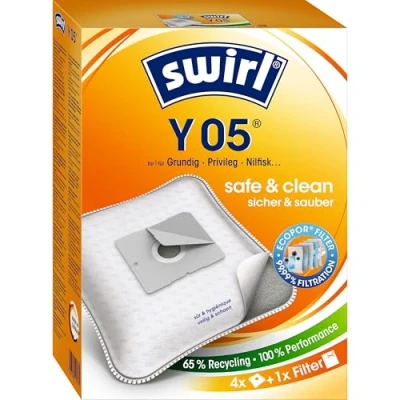 Immagine di Swirl Sacchetto aspirapolvere y05 emb.4pz 6778329