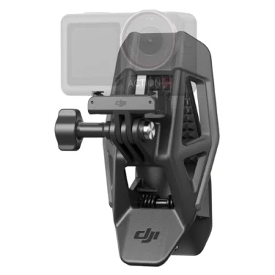 Immagine di DJI Clip di supporto per mento del casco Osmo, Compatibilità: Osmo Action 5 Pro, 4, 3, 2