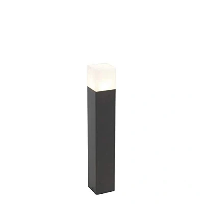 Immagine di QAZQA denmark Palo da giardino Moderno 1 luce L 8.3 cm Bianco Illuminazione esterna