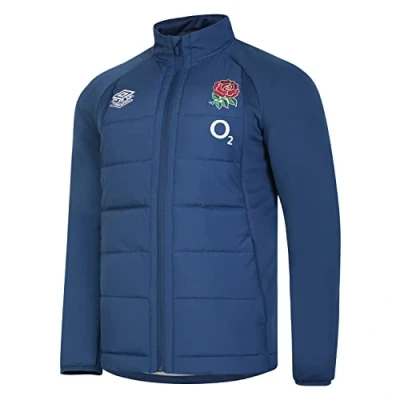 Immagine di Umbro Giacca Termica Inghilterra (O2), Ensign Blue/Bachelor Button, L Uomo