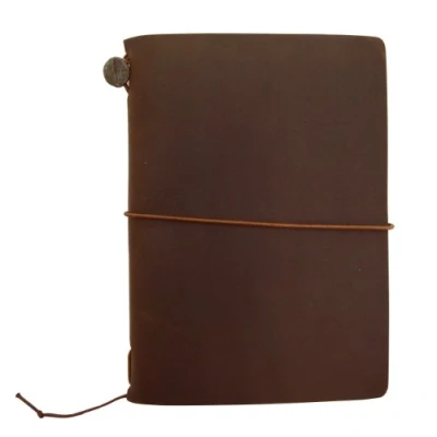 Immagine di Midori Traveler&#039;s Notebook Passport Size Brown PP Marrone
