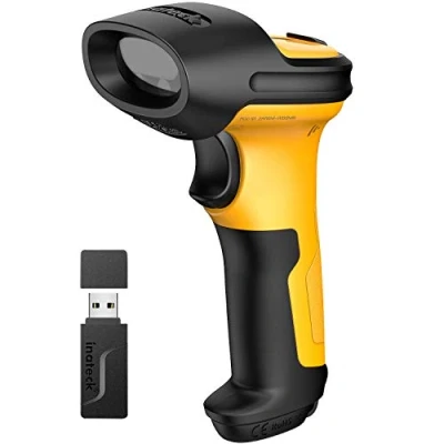 Immagine di Inateck Lettore Codici a Barre Wireless 2.4GHz Barcode Scanner Portata 60m batteria 2600mAh Durata uso ininterrotto 1 mese Lettura Automatica Veloce e Precisa, P6