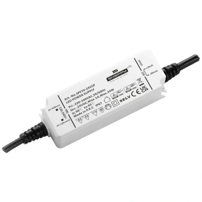 Immagine di Dehner Elektronik SPF 24 24VSP Trasformatore per LED, Driver LED Tensione costante W 1 A V adatto mobili, Protezione sovraccarico, Sovratensione