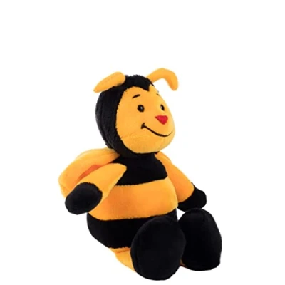 Immagine di Schaffer Knuddel mich! Biene Rudolf Collection Peluche a Forma di Ape Bine, 18 cm, Colore: Giallo/Nero, Multicolore, Schaffer_4351