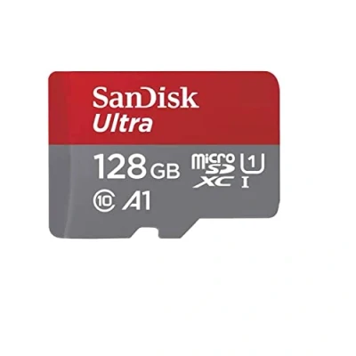 Immagine di SanDisk 128GB Ultra microSDXC per Chromebook UHS I Card + Adattatore SD (Compatibile con dispositivi host che supportano microSD e )
