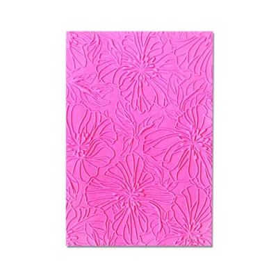 Immagine di Sizzix Cartella da Embossing Textured Impressions 3D Azalea by Courtney Chilson