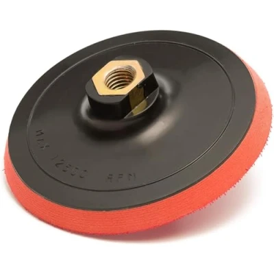 Immagine di 5 &quot;, 125 Mm, con Chiusura in Gancio e anello Eva, Strato Base, 10 Filettatura M14 X 2 Cuscinetto da Smerigliatura, per Lucidare, Rivestimento