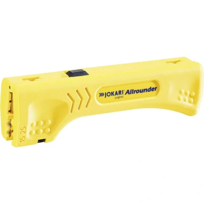 Immagine di Jokari 30900 Allrounder Utensile di sguainatura Adatto per Cavi rotondi, Cavo piatto, coassiale, CAT5, CAT6, CAT7 4 fino a 15 mm 1.5