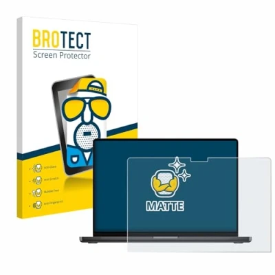 Immagine di brotect Pellicola Protettiva Opaca per Apple MacBook Pro 14&quot; 2023 M3 Anti Riflesso