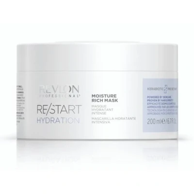 Immagine di Restart Maschera Professionale Idratante per Capelli Secchi e Crespi Moisture Rich Mask 200 ml