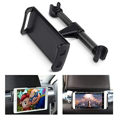 Immagine di Ecoemo, regolabile per poggiatesta auto iPad supporto sedile tablet, culla Samsung Galaxy Tab Amazon Kindle Fire HD Nintendo interruttore, tutti i dispositivi da 4 a 25,7 cm e