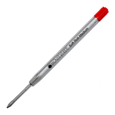 Immagine di Refill a Sfera Soft Monteverde (Parker) Medium Red 2 Pc