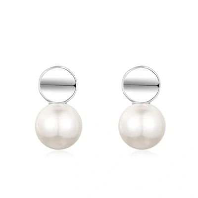 Immagine di YAXUN orecchini da donna con perle in argento 925 pendenti perla regalo gioielli per le donne e ragazze