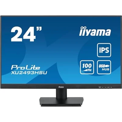 Immagine di iiyama ProLite XU2493HSU B6 Monitor a LED 24&quot; (23.8&quot; visualizzabile) 1920 x 1080 Full HD (1080p) @ 100 Hz IPS 250 cd/m 1000:1 1 ms