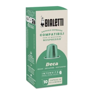 Immagine di Bialetti Caffè Capsule Compatibili Nespresso®, Deca, 10