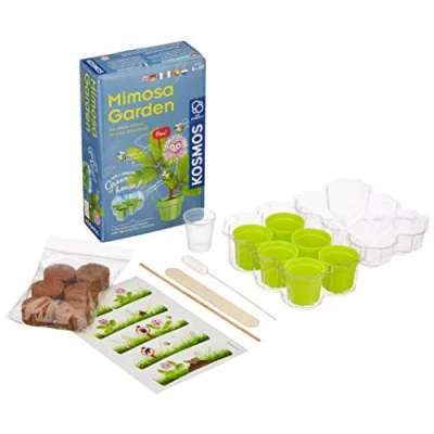 Immagine di Kosmos Garden Giardino Mimosa, Coltivazione ed esplorazione di Piante Set esperimenti per Bambini con Istruzioni multilingue (DE, EN, FR, IT, ES, NL), Multicolore, YS/m, 616809