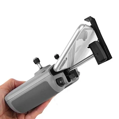 Immagine di MotuTech Estensione supporto per telefono DJI Air 2S/Mavic 2/Mavic Mini 2, con telecomando regolabile, aumentare l&#039;angolo dello schermo antiriflesso