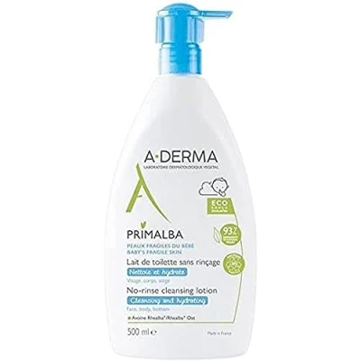 Immagine di A Derma Primalba Latte Detergente 500 ml Idrata e lenisce la pelle fragile dei bambini