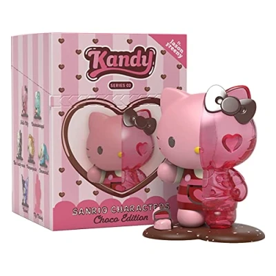 Immagine di Mighty Jaxx, Blind box con mini figure da collezione Kandy X Sanrio edizione Choco in collaborazione Jason Freeny, ogni confezione contiene una casuale