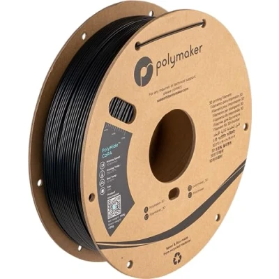 Immagine di Polymaker PG05001 PolyMide™ CoPA 6/6 6 Filamento per stampante 3D PA (poliammide) resistente al calore, Elevata resistenza alla trazione 1.75 mm 750 g Nero 1