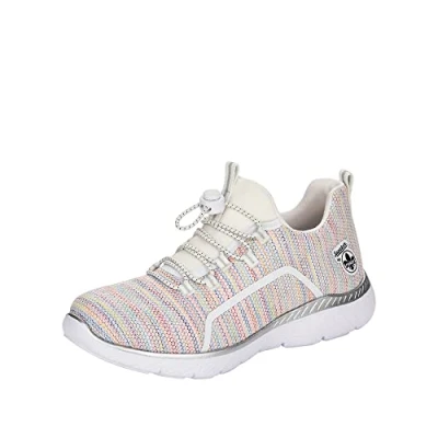 Immagine di Rieker M5070, Scarpe da Ginnastica Donna, Multicolore, 41 EU