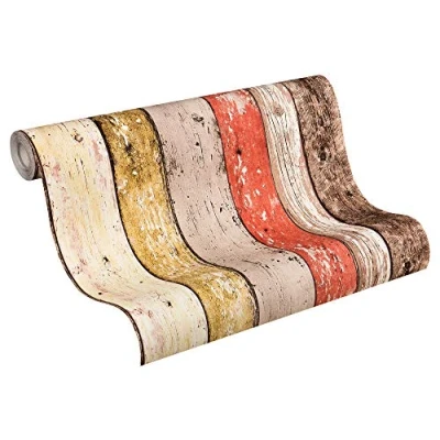 Immagine di A.S. Création 10.05 0.53 Prodotto in Germania 895127 8951 27, Beige/Marrone/Rosso, 10,05 m x 0,53