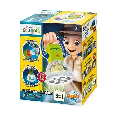 Immagine di Buki France Animali Piccolo Scienziato Lampada 3 in 1, Multicolore, Medium, 9006