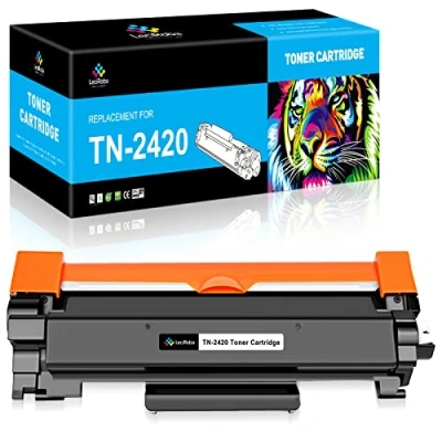 Immagine di LeciRoba TN 2420 Toner per Brother TN2420 TN2410 2410 DCP L2530DW L2510D L2537DN L2550DN HL L2350DW L2310D L2357DW L2370DN L2375DW MFC L2710DW L2710DN L2730DW (1 nero)