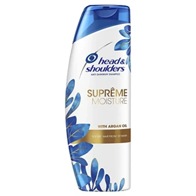 Immagine di Head &amp; Shoulders Shampoo idratante Supreme Moisture Forfora per capelli morbidi 6 x 400 ml, confezione da