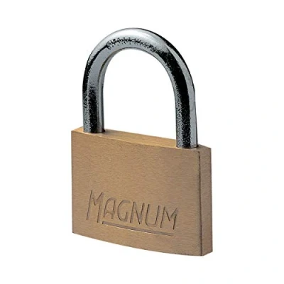 Immagine di Master Lock CAD30 Magnum Piccolo Lucchetto in Ottone Massiccio e Chiave