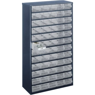 Immagine di raaco 1260 00 Cassettiera (L x L A) 150 306 552 mm Scomparti: 60 Contenuto 1 pz.