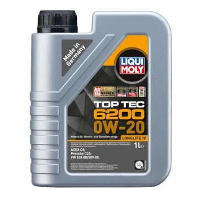 Immagine di Liqui Moly 20780 Top Tec 6200 0W 20 Olio Motore, 1 l