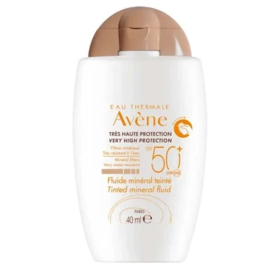 Immagine di Avene solare Fluido Minerale Colorato SPF50+ viso con protezione molto alta 40 ml