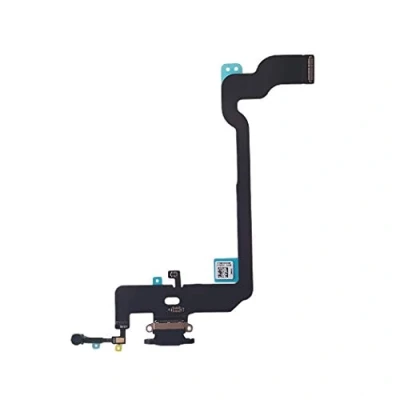 Immagine di DHLK® Connettore Dock di ricarica compatibile con iPhone XS Charging Port Cavo flessibile, Nero (A1920, A2097, A2098, A2100)