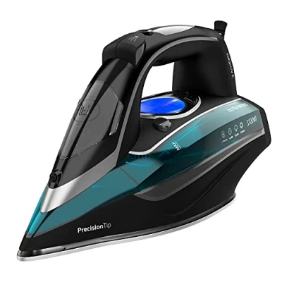 Immagine di Cecotec Ferro Da Stiro a Vapore Fast&amp;Furious 6060 Ultra. 3100 W, Pompa Dell&#039;Acqua Automatica Integrata, Spegnimento Automatico, Continuo 75 g/min, Sensore Tattile E Schermo Lcd