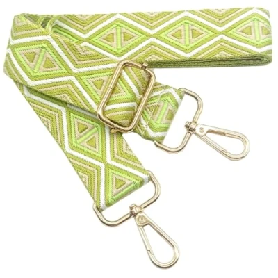 Immagine di Tracolla Regolabile Colorata per Borse Donna Beige Verde lime, 80 130cm Cinghia della Borsa con Gold Moschettone, Durevole Crossbody Borsa, Chitarra, Moderne Accessori, 3.8cm, 1204