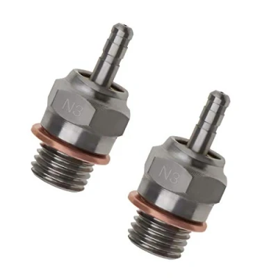 Immagine di Create idea 2 candele N3 compatibili con 1/10 scala HSP 70117 Kyosho HPI per motori RC Nitro 4C auto camion modello accessori