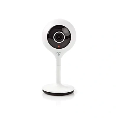 Immagine di NEDIS Telecamera interna SmartLife Wi Fi Full HD 1080p Cloud Storage (opzionale) / microSD (non inclusa) Con sensore di movimento Visione notturna Bianco