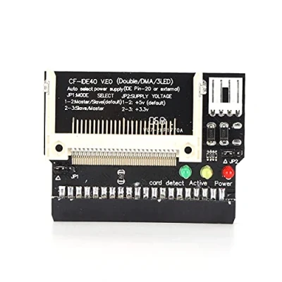 Immagine di Adattatore CF a IDE Scheda Compact Flash da 40 Pin 3.5 Femmina Modulo Convertitore Disco Rigido Interfaccia Lettore di Schede 5V