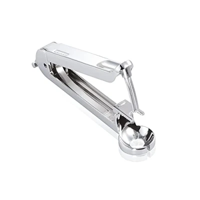 Immagine di Leifheit 37204 Proline Snocciolatore per Ciliegie, Veloce, Professionale e Precisa, Denocciolatore con Raccoglitore, Pietra, Grigio, 8.5 x 3.5 20 cm