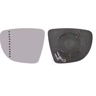 Immagine di VAN WEZEL 4373837 Vetro Specchio Retrovisore Sx RENAULT: Clio 4, Captur, Zoe