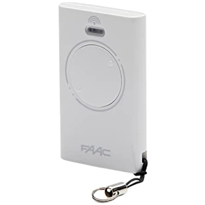 Immagine di Faac 787007 XT2 433 SLH LR Automazione cancello telecomando trasmittente 2 canali, mhz, Bianco