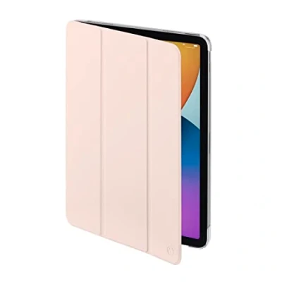 Immagine di Hama Custodia per iPad Air 2022/2020 da 10,9 pollici, con funzione di supporto, retro trasparente, chiusura magnetica Auto Wake/Sleep