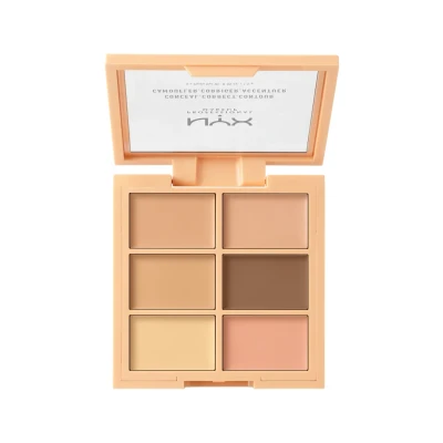 Immagine di Nyx Professional Makeup 3C Palette CONCEAL,CORRECT,CONTOUR viso, Donna, Taglia: 9 g, 1 light