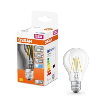 Immagine di OSRAM LED Retrofit CLASSIC a Lampadina con Riflettore, Attacco: GU10, Bianca Calda, 2700 K, 4.30 W, Equivalenti 50 STAR PAR16, Chiaro, Taglia Unica