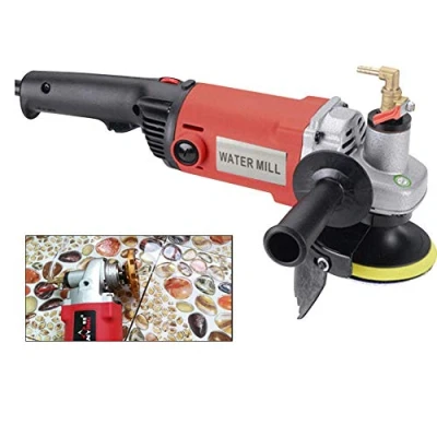 Immagine di SENDERPICK lucidatrice a umido professionale, 1400 W, velocità variabile per marmo, piastrelle di cemento, granito, terrazzo