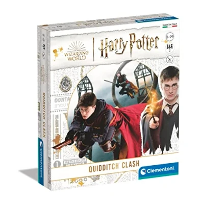 Immagine di Clementoni 16638 gioco da tavolo Harry Potter Quidditch Clash, bambini 8 anni, in scatola per tutta la famiglia, 2 giocatori Made Italy, Multicolore