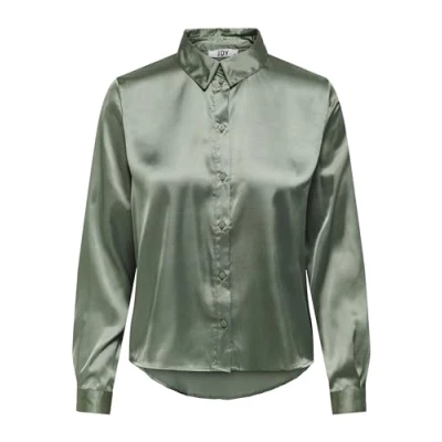Immagine di JACQUELINE de YONG Jdyfifi L/S Shirt Wvn Noos Camicia, Spruzzo di Mare, 44 Donna