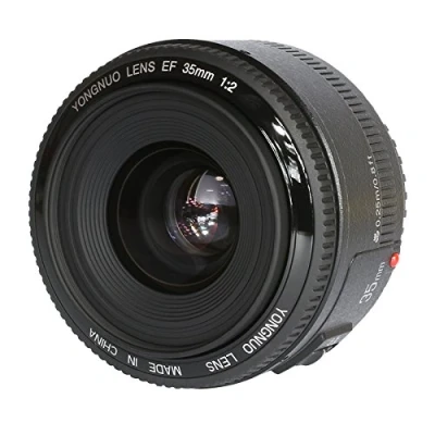 Immagine di YONGNUO YN35mm F2 Obiettivo grandangolare con baionetta EF per Canon EOS 500D/600D/650D/700D/5D/5D Mark II/5D III/5DS/5DS R/6D/7D II