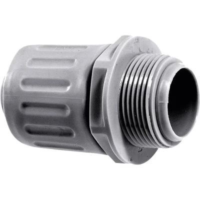 Immagine di LAPP 55501410 SILVYN® LKI M 16x1,5 SGY Raccordo a vite del tubo flessibile Grigio Argento (RAL 7001) M16 10 mm Piatto 1 pz.